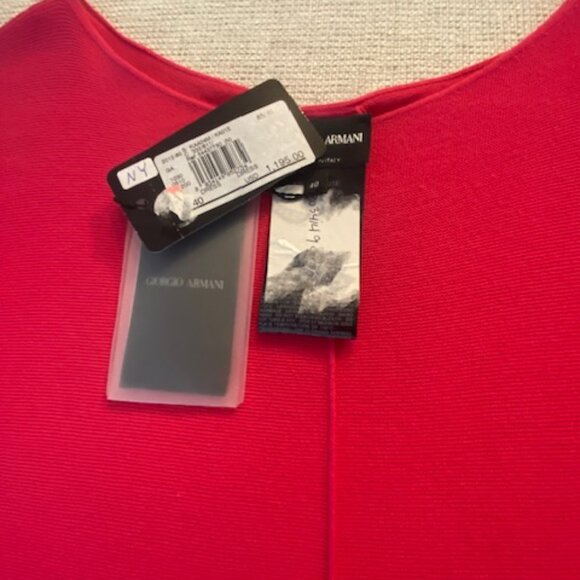 Pink Giorgio Armani Knit Dress - Picture 4 of 15